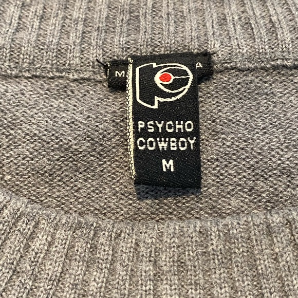 Psycho Cowboy- Q-Bert style graphic sweater - Picture 4 of 4